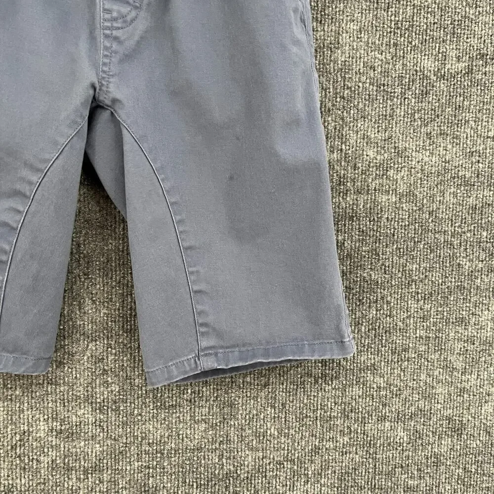 Tucker + Tate Boys Chino Shorts Size 10/12 Blue Pull On Elastic Waist Bermuda